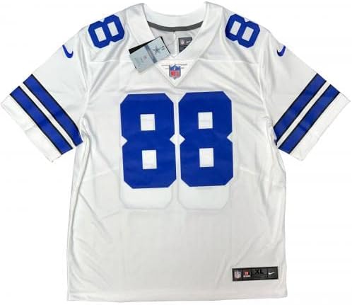 Ceedee Kuzu İmzalı Dallas Cowboys 88 Beyaz Nike Sınırlı Forma Fanatikleri-İmzalı NFL Formaları