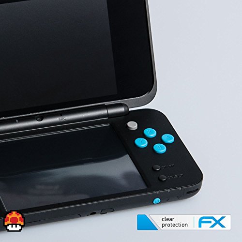 atFoliX Ekran Koruyucu Film ile uyumlu Nintendo Yeni 2DS XL Ekran Koruyucu, ultra net FX koruyucu film (3'lü Set)