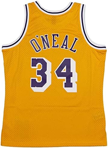 Mitchell & Ness Los Angeles Lakers Erkek Forması 34 Shaquille o'neal Swingman