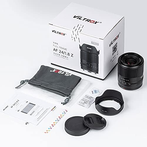 VİLTROX 24mm f / 1.8 F1. 8 Tam Çerçeve Z Dağı Lens, otomatik Odaklama Başbakan nikon için lens Z Dağı Kamera Z6 II