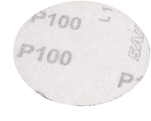 X-DREE 3-inch Dia 100 Grit Abrasive Sanding Paper Disc Flocking Sandpaper 25pcs(Disco de papel abrasivo de lija abrasiva