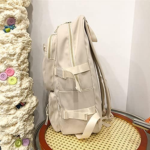 Bersauji Kawaii Sırt Çantası Kolye Pimleri Aksesuarları Sevimli Estetik Sırt Çantası Büyük Kapasiteli laptop çantası