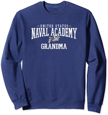 ABD Deniz Harp Okulu Donanma Astsubayları Büyükanne Sweatshirt