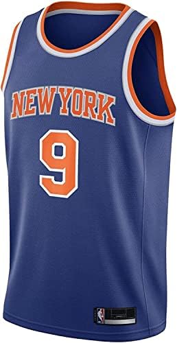 RJ Barrett New York Knicks NBA Erkek Gençlik 8-20 Mavi Simge Sürümü Swingman Forması