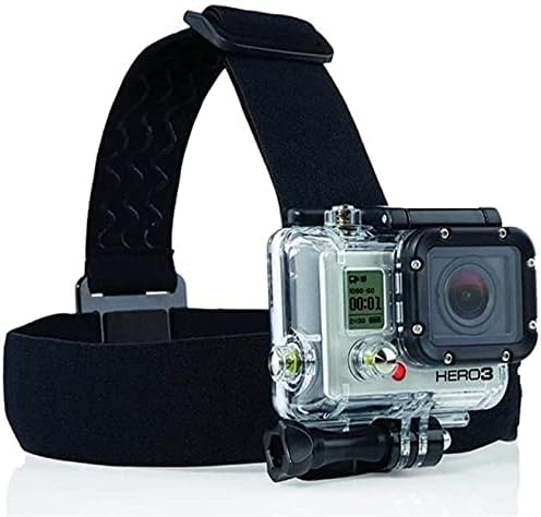Navitech 8 in 1 Eylem Kamera Aksesuarı Combo Kiti ile Kırmızı Kılıf ile Uyumlu Camworld 4K Eylem Kamera