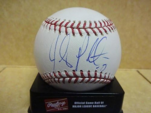 Jonny Peralta St. Louis Cardinals, coa İmzalı Beyzbol Topları ile ML Beyzbol İmzaladı