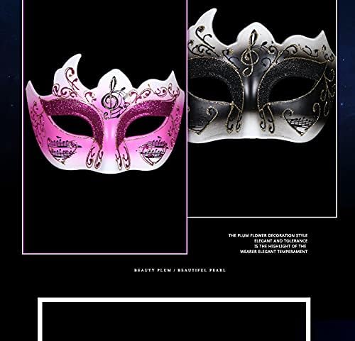 AOOF Cadılar Bayramı Maskeli Balo maskesi Altın Tozu Çok Açılı Yetişkin Kız Parti maskesi Yarım yüz Prenses Venedik