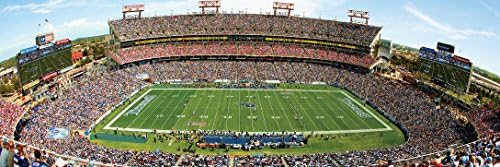 Başyapıtlar 1000 Parça Spor Yapboz-NFL Tennessee Titans Merkez Görünümü Panoramik-13 x39