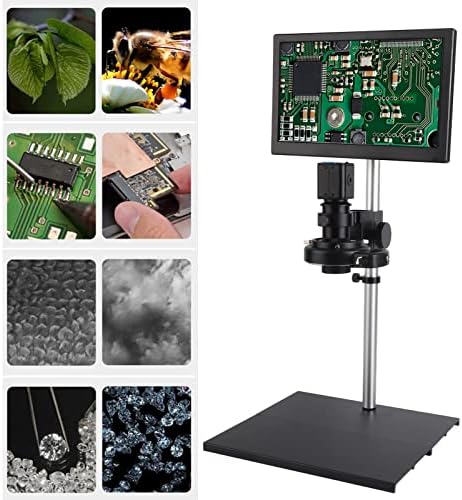 11.6 in Mikroskop Kamera Seti LCD 16MP 2K Video Kayıt 150X Büyüteç Mikroskop Kamera
