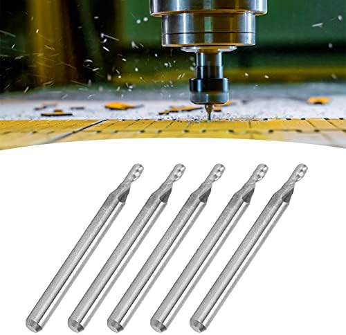 5 adet Profesyonel Spiral Yönlendirici Bit Ayna cilalı Bıçak CNC Freze Uçları End Mill Düz Şaft Frezeler 3. 175x2x4x38mm