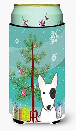 Caroline's Treasures BB1581TBC Noel Ağacı ve Boğa Korkunç Uzun Boylu Çocuk Kucaklayıcı, Soğutabilir Kol Kucaklayıcı