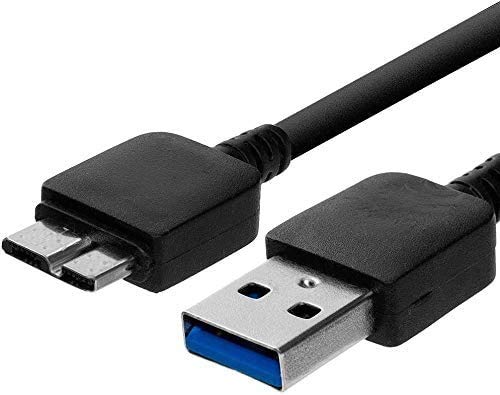 NTQınParts Yedek PC USB3. 0 Data Sync Güç Şarj Kablosu asus MB165B MB168B ZenScreen 15.6” Taşınabilir USB Monitör