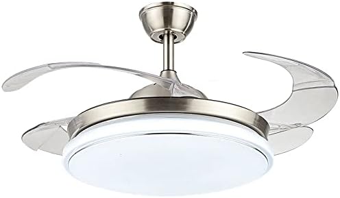 Lisusut Modern akrilik aydınlatma fanı avize sadelik ABS bıçak fanı ışık LED yatak odası tavan fanı lambası oturma