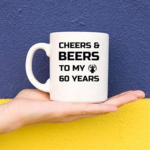 Bira kupası Bira Bardağı Tezahürat bira 60 Yaşında Komik Alkol alkollü Doğum Günü içme sarhoş doğum günü emeklilik