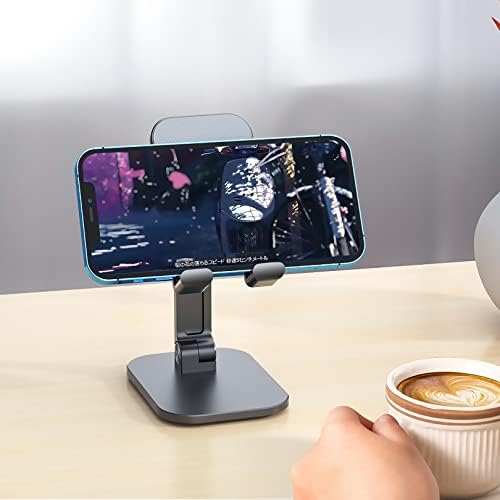 ABaıppj Masaüstü Tablet tutucu Katlanabilir Uzatın Destek Masası Cep telefon tutucu Standı Ayarlanabilir Çoğu Telefon