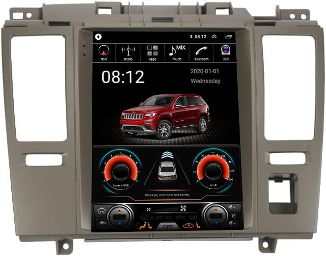 WOSTOKE Tesla Tarzı 10.4 Android Radyo CarPlay Android Otomatik Autoradio Araba Navigasyon Stereo Multimedya Oynatıcı