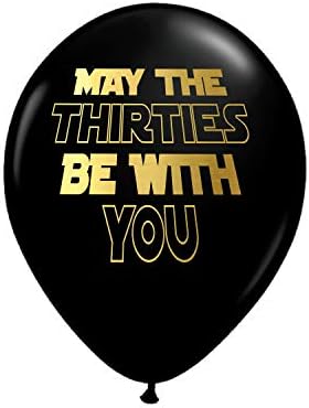 Otuzlu Yıllar Seninle Olsun - 30. Doğum Günü Balonları-6'lı Set