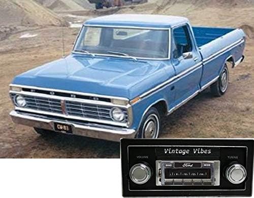 Özel Autosound Stereo + BLUKİT ile uyumlu 1973-1979 Ford Kamyon, USA - 630 II Bluetooth Özellikli Yüksek Güç 300 watt
