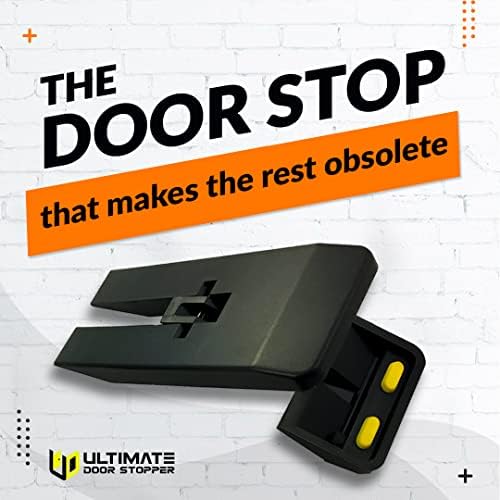 3 Paket Pocketstop / Ultimate Kapı Durdurucu / Kaymaz lastik ayaklar Kapı Durdurma / Katlanabilir Kapı Kama / Hafif