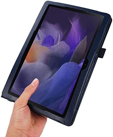 Tablet PC Koruma Doku Deri Tablet Kılıf Samsung Galaxy TAB ile Uyumlu A8 10.5 X200/X205(2021) İnce Katlanır Standı