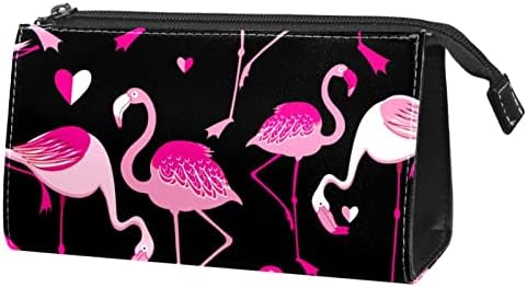 TBOUOBT Kadınlar için Kozmetik Çantaları, Makyaj Çantası Seyahat makyaj Çantası Aksesuarları Organizatör, Pembe Flamingo