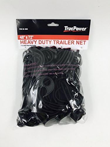 TruePower 20-2220 Ağır Hizmet Tipi Römork Ağı, 1 Paket