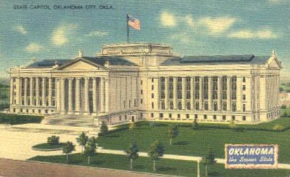 Oklahoma Şehri, Oklahoma Kartpostalı