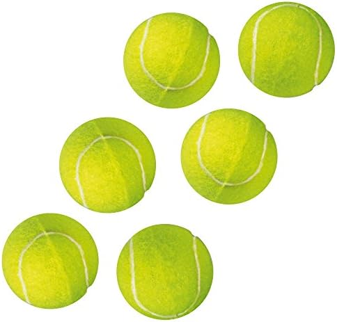 HEPSİ PENÇELER için, 6 Adet (1'li Paket), Yeşil Etkileşimli Hyper Fetch Köpekler için Süper Zıplayan Tenis Topları,
