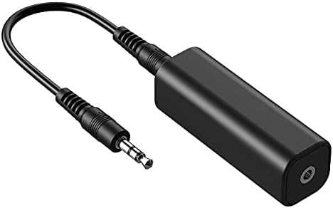3.5 mm Ses Kablosu (Gri)ile Araç Ses/Ev Stereo Sistemi için Zemin Loop Gürültü İzolatörü