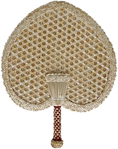 Abaodam El Yapımı Fan Yaz Soğutma Fanı El Fanı Doğal Buğday Samanı Fanı El Yapımı Rattan Fanlar Roman Duvar Dekorasyon