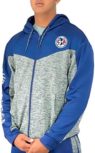 Icon Sports Club America Tam Fermuarlı Kapüşonlu Kıyafet, Lisanslı Club America Kapüşonlu Sweatshirt