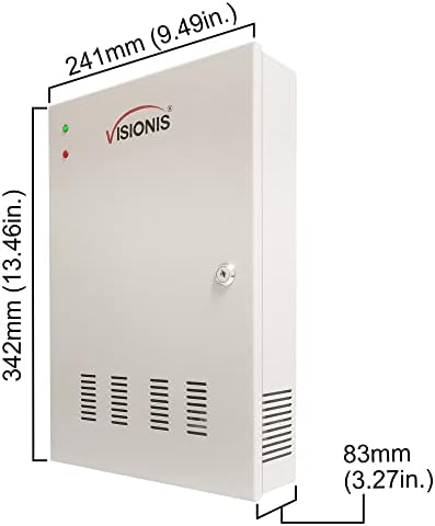 Visionis FPC - 6207 Dört Kapı Erişim Kontrolü TCP/IP Wiegand İçin Salıncak Elektrikli 1200lbs Mag Kilit Kontrol Kutusu