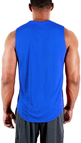 DEVOPS 3 Paket erkek Kas Gömlek Kolsuz Dri Fit Gym Egzersiz Tank Top
