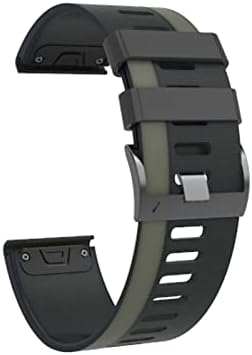 EEOMOıK 26 22mm Tutuşunu Kordonlu Saat Kayışı Garmin için Fenix 6X6 Pro İzle Easyfit Bilek Bandı Kayışı Garmin için