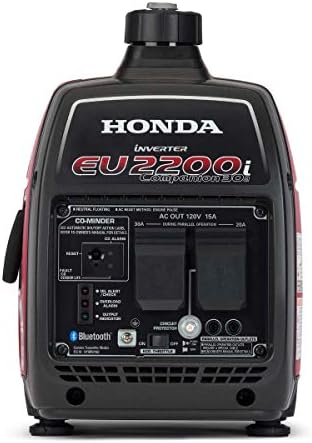 Honda EU2200ITAN1 2200 Watt 120 Volt Eşlik Eden Süper Sessiz Taşınabilir İnvertör Jeneratörü, EŞ Bakıcılı-49-Durum