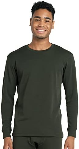LAPASA erkek %100 Merinos Yünü Taban Katmanı, Hafif / Orta Ağırlıklı Termal Gömlek, Aktif Giyim Fanila Dış Giyim M29