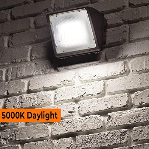 Yaolite LED duvar paketi ışık 15w, dış mekan ticari ve endüstriyel aydınlatma, 1950 Lümen, 100-120W HPS/HID Değiştirme,