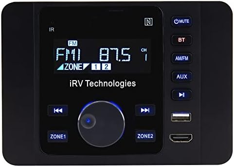 IRV Teknolojisi ıRV36 Araba Stereo ile Bluetooth Kablosuz Kontrol / APP / Dijital 2.0 Surround Ses / HDMI giriş ve