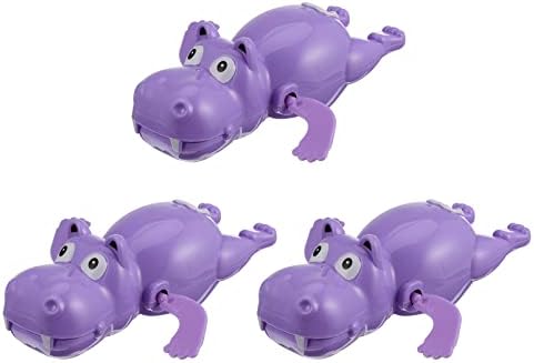 STOBOK Yürümeye Başlayan Oyuncak 6 adet Bebek Banyo Çocuklar için Hayvan Oyunu Hippo Toddlers Up Erkek Yüzen Hediye