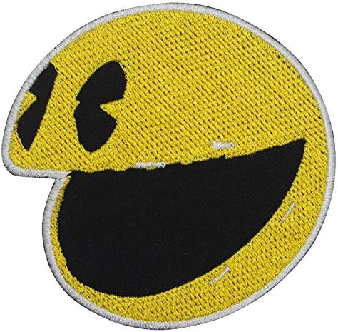 Packman Logosu İşlemeli Demir on Patch Giysi için Rozet Aplike dikmek