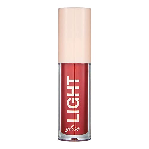 Su ışık sıvı boya ışık cam 12 renk nemlendirici sedefli dudak parlatıcısı dudak parlatıcısı nemlendirici dudak parlatıcısı